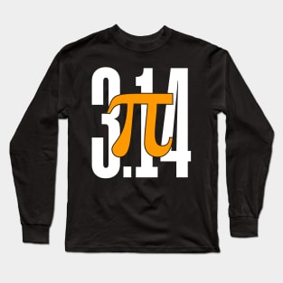 Pi 314 Math Teacher Pi National Day Long Sleeve T-Shirt